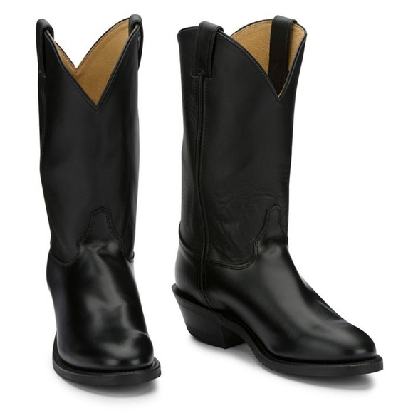 Justin Boots Other - NWT JUSTIN Tobias 12" TALL WESTERN Men's western boot black